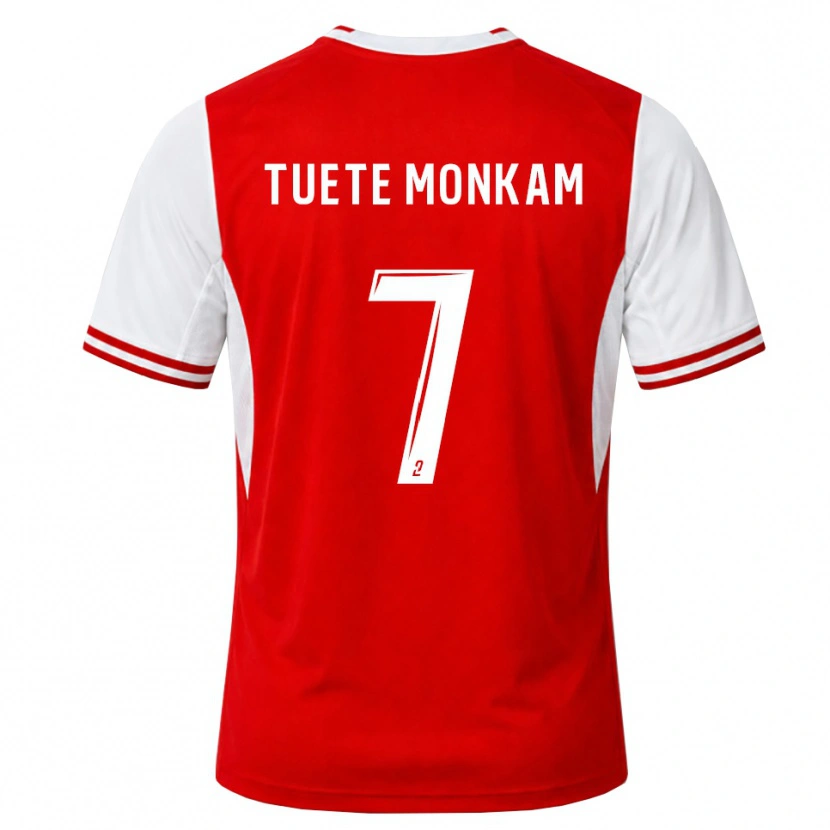 Danxen Mann Malcolm Tuete Monkam #7 Rød Hvit Hjemmetrøye Drakt Trøye 2026/27 Skjorter T-Skjorte