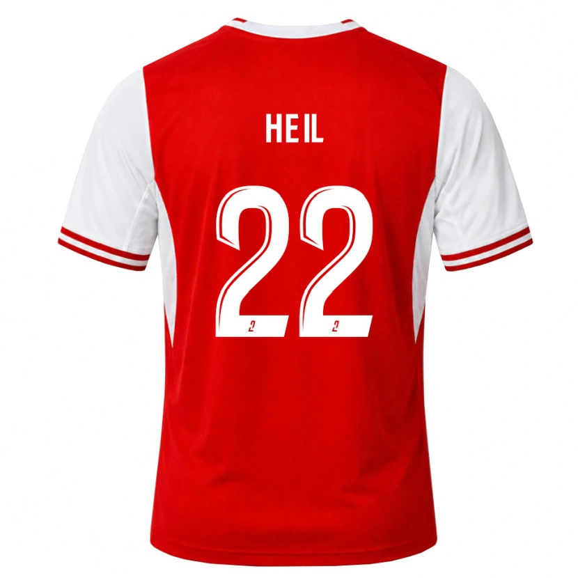 Danxen Mann Manon Heil #22 Rød Hvit Hjemmetrøye Drakt Trøye 2026/27 Skjorter T-Skjorte
