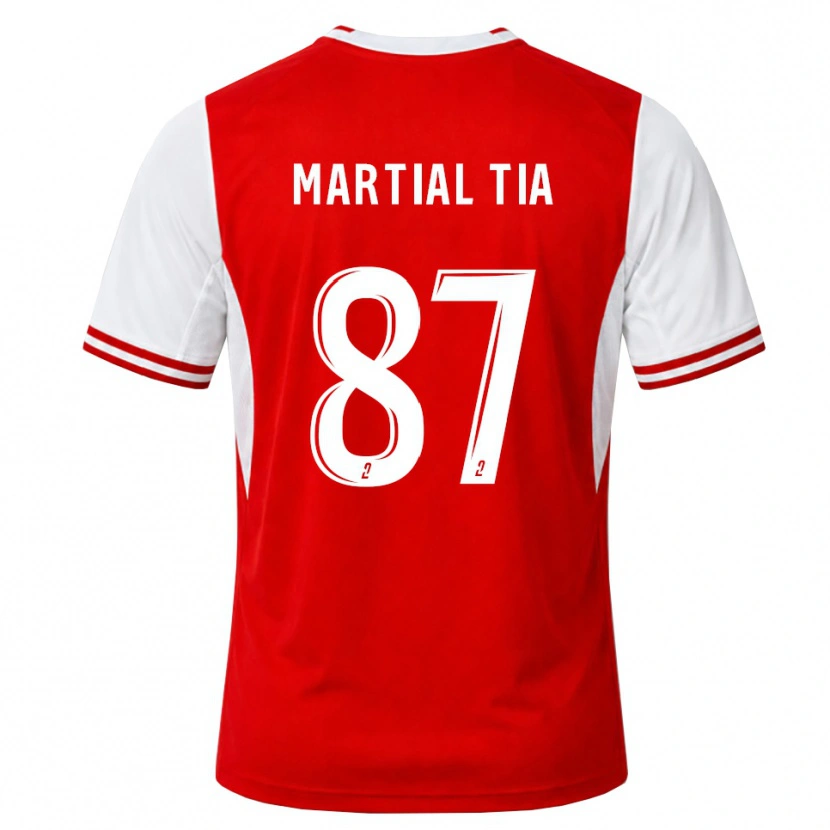 Danxen Mann Martial Tia #87 Rød Hvit Hjemmetrøye Drakt Trøye 2026/27 Skjorter T-Skjorte