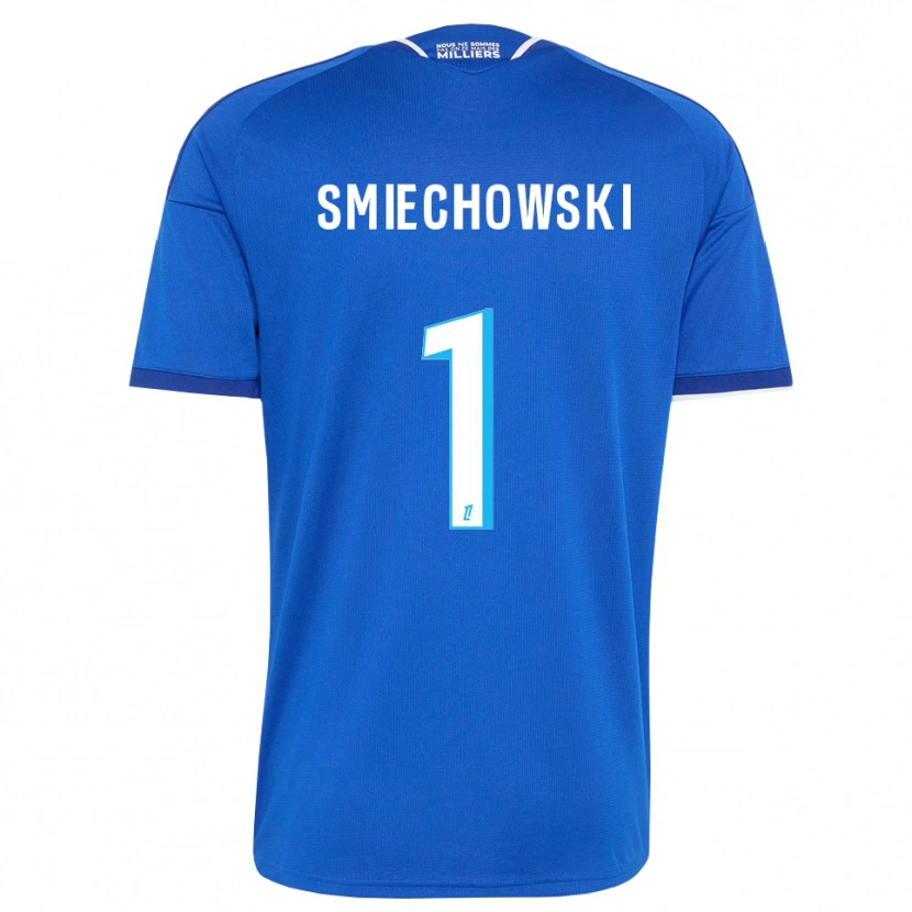 Danxen Mann Artur Smiechowski #1 Kongelig Blå Hvit Hjemmetrøye Drakt Trøye 2026/27 Skjorter T-Skjorte