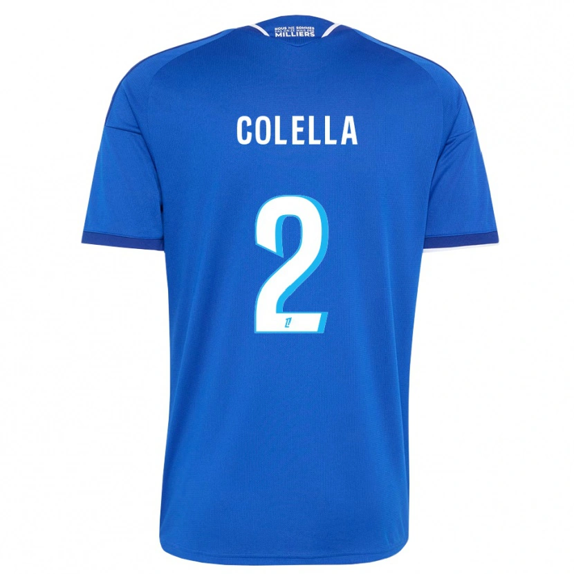 Danxen Mann Hugo Colella #2 Kongelig Blå Hvit Hjemmetrøye Drakt Trøye 2026/27 Skjorter T-Skjorte