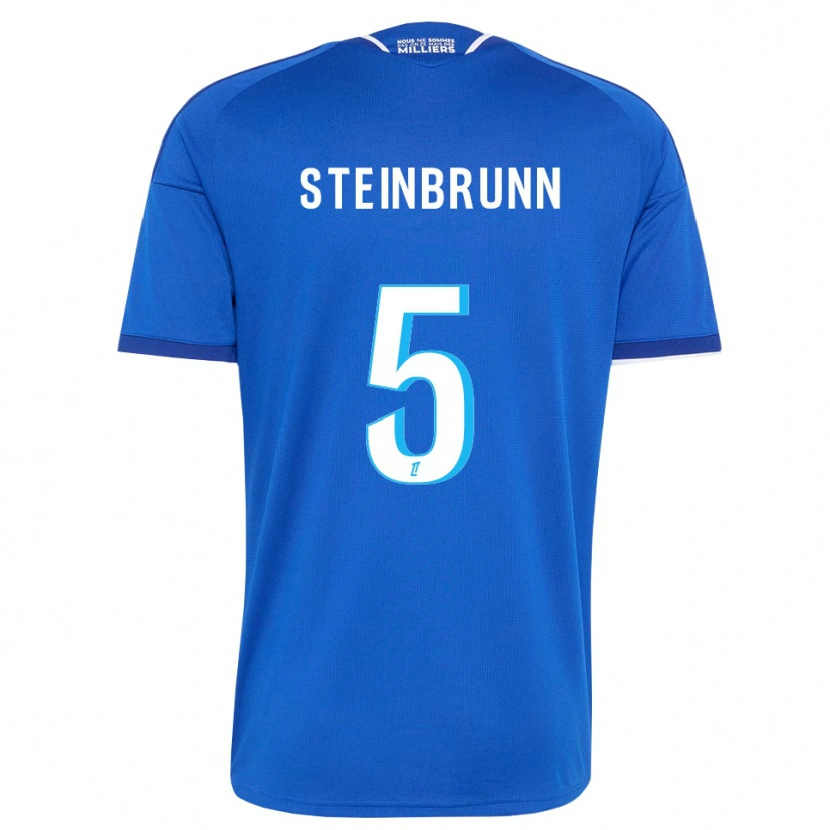 Danxen Mann Théo Steinbrunn #5 Kongelig Blå Hvit Hjemmetrøye Drakt Trøye 2026/27 Skjorter T-Skjorte