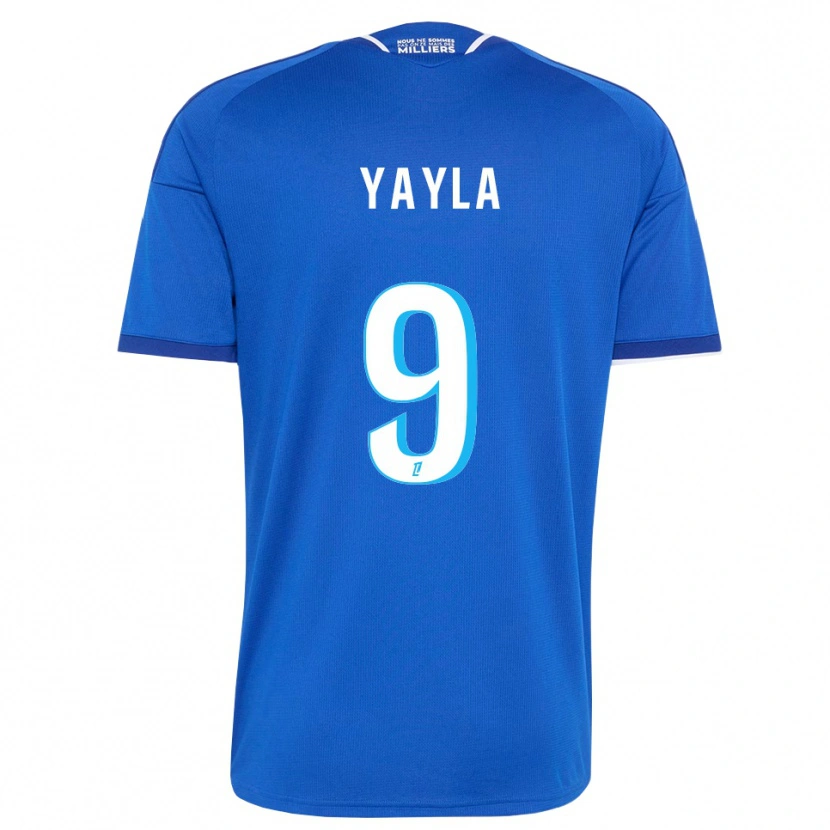 Danxen Mann Ahmet Yayla #9 Kongelig Blå Hvit Hjemmetrøye Drakt Trøye 2026/27 Skjorter T-Skjorte