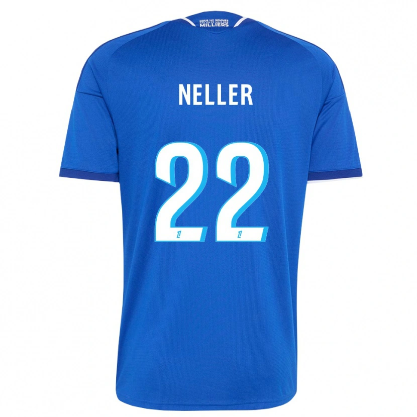 Danxen Mann Chloé Neller #22 Kongelig Blå Hvit Hjemmetrøye Drakt Trøye 2026/27 Skjorter T-Skjorte
