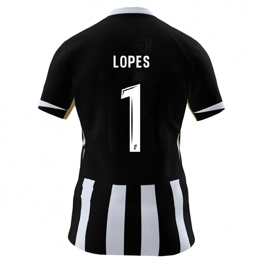 Danxen Mann Anthony Lopes #1 Svart Blå Hjemmetrøye Drakt Trøye 2026/27 Skjorter T-Skjorte