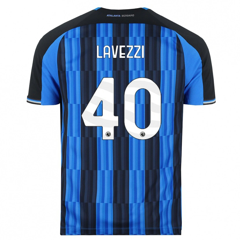 Danxen Mann Filippo Lavezzi #40 Blå Svart Rød Hjemmetrøye Drakt Trøye 2026/27 Skjorter T-Skjorte