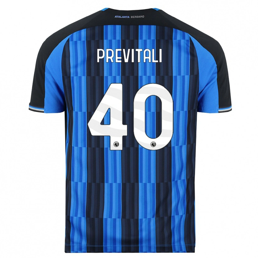 Danxen Mann Cristian Previtali #40 Blå Svart Rød Hjemmetrøye Drakt Trøye 2026/27 Skjorter T-Skjorte