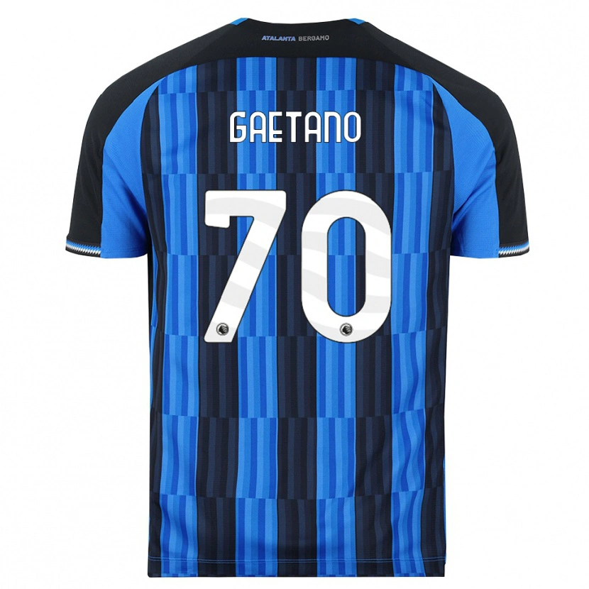 Danxen Mann Gianluca Gaetano #70 Blå Svart Rød Hjemmetrøye Drakt Trøye 2026/27 Skjorter T-Skjorte