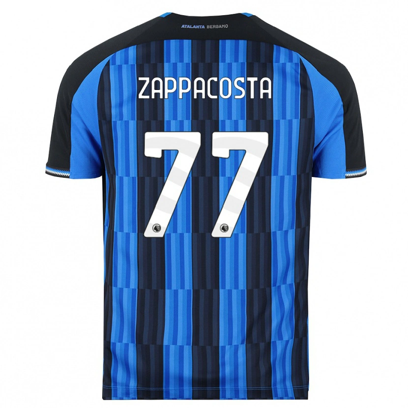 Danxen Mann Davide Zappacosta #77 Blå Svart Rød Hjemmetrøye Drakt Trøye 2026/27 Skjorter T-Skjorte