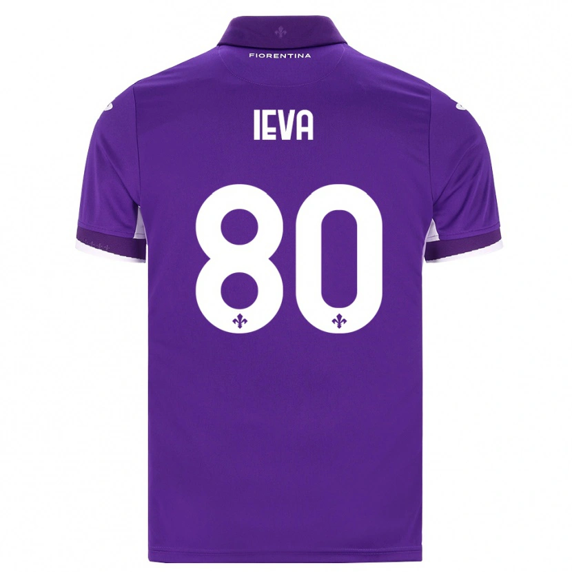 Danxen Mann Stella Ieva #80 Lilla Hvit Rosa Hjemmetrøye Drakt Trøye 2026/27 Skjorter T-Skjorte
