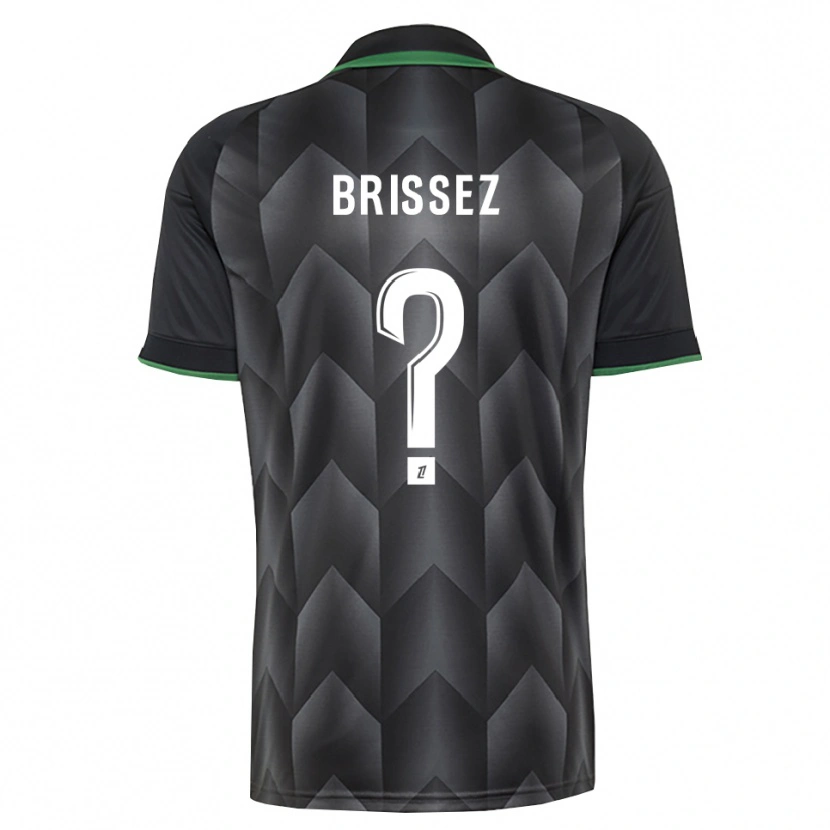Danxen Mann Baptiste Brissez #0 Hvit Svart Grønn Bortetrøye Drakt Trøye 2026/27 Skjorter T-Skjorte
