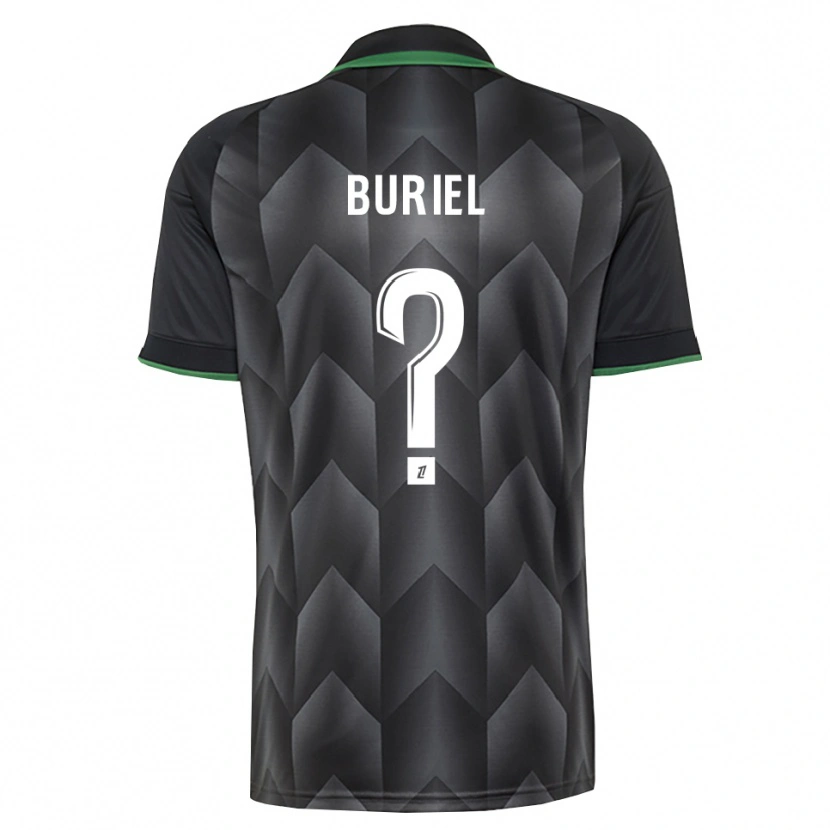 Danxen Mann Noah Buriel #0 Hvit Svart Grønn Bortetrøye Drakt Trøye 2026/27 Skjorter T-Skjorte