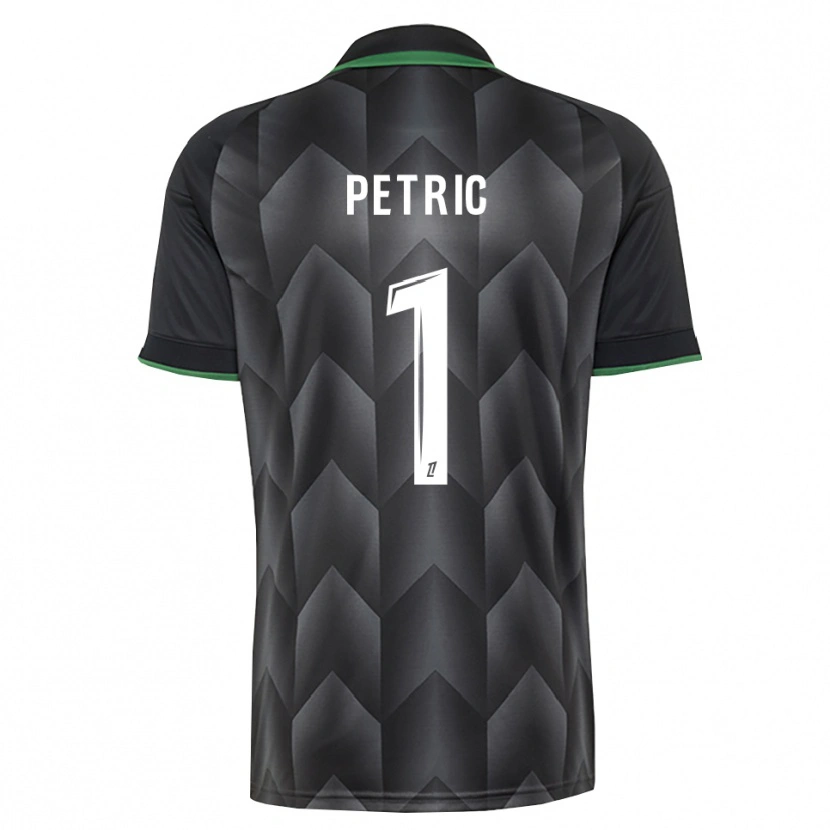Danxen Mann Denis Petric #1 Hvit Svart Grønn Bortetrøye Drakt Trøye 2026/27 Skjorter T-Skjorte