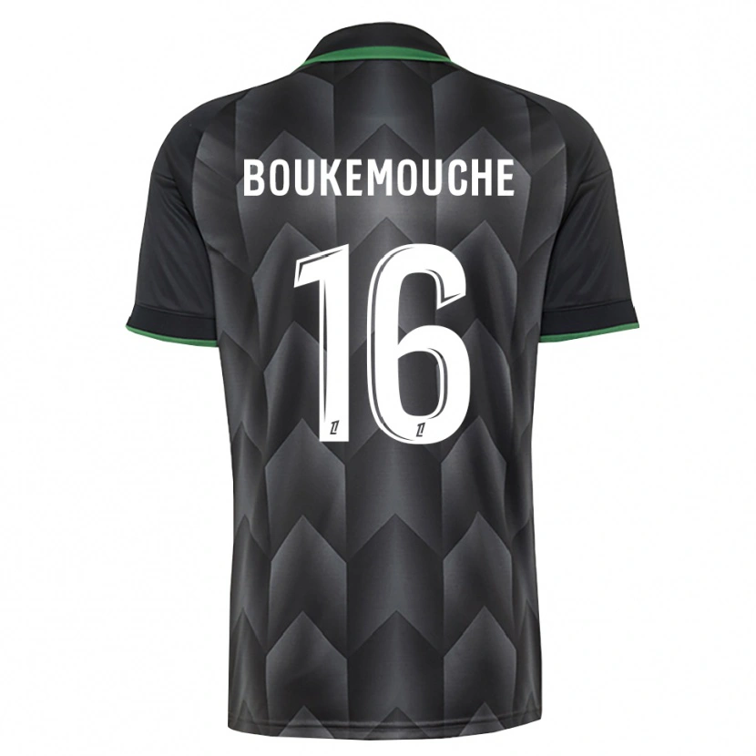 Danxen Mann Amine Boukemouche #16 Hvit Svart Grønn Bortetrøye Drakt Trøye 2026/27 Skjorter T-Skjorte