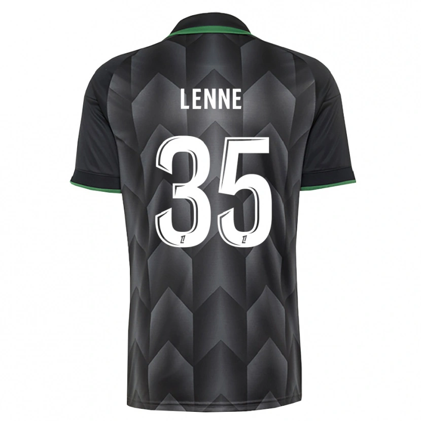 Danxen Mann Oscar Lenne #35 Hvit Svart Grønn Bortetrøye Drakt Trøye 2026/27 Skjorter T-Skjorte