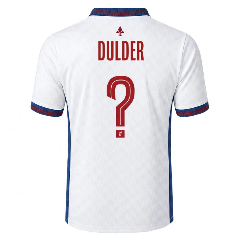 Danxen Mann Sifra Dulder #0 Rød Hvit Blå Bortetrøye Drakt Trøye 2026/27 Skjorter T-Skjorte