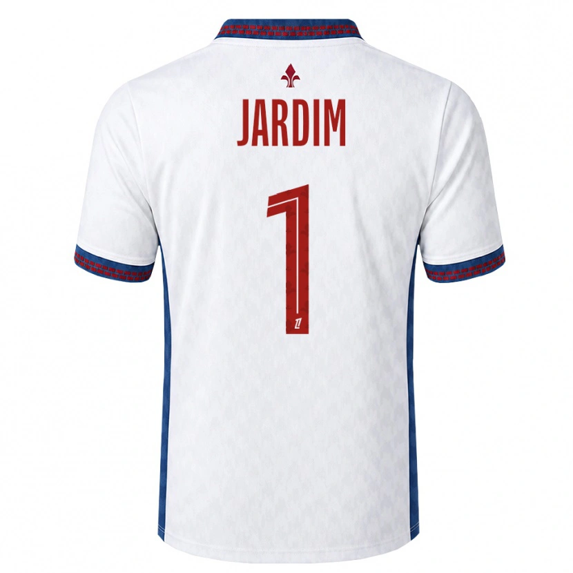 Danxen Mann Leo Jardim #1 Rød Hvit Blå Bortetrøye Drakt Trøye 2026/27 Skjorter T-Skjorte