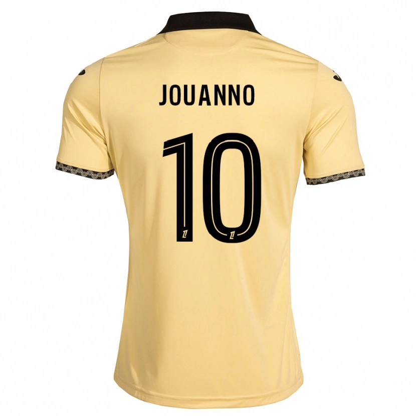 Danxen Mann Mathilde Jouanno #10 Navajo Hvit Svart Bortetrøye Drakt Trøye 2026/27 Skjorter T-Skjorte