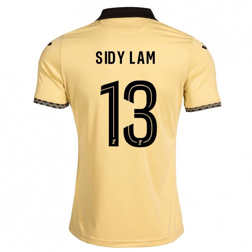 Danxen Mann Tapsirou Sidy Lam #13 Navajo Hvit Svart Bortetrøye Drakt Trøye 2026/27 Skjorter T-Skjorte