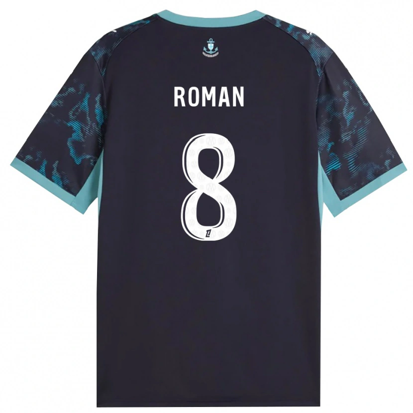 Danxen Mann Lucas Roman #8 Blek Turkis Hvit Svart Bortetrøye Drakt Trøye 2026/27 Skjorter T-Skjorte