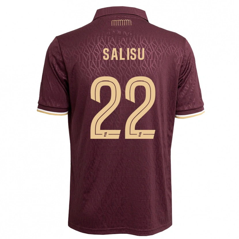 Danxen Mann Mohammed Salisu #22 Maron Sandbrun Bortetrøye Drakt Trøye 2026/27 Skjorter T-Skjorte