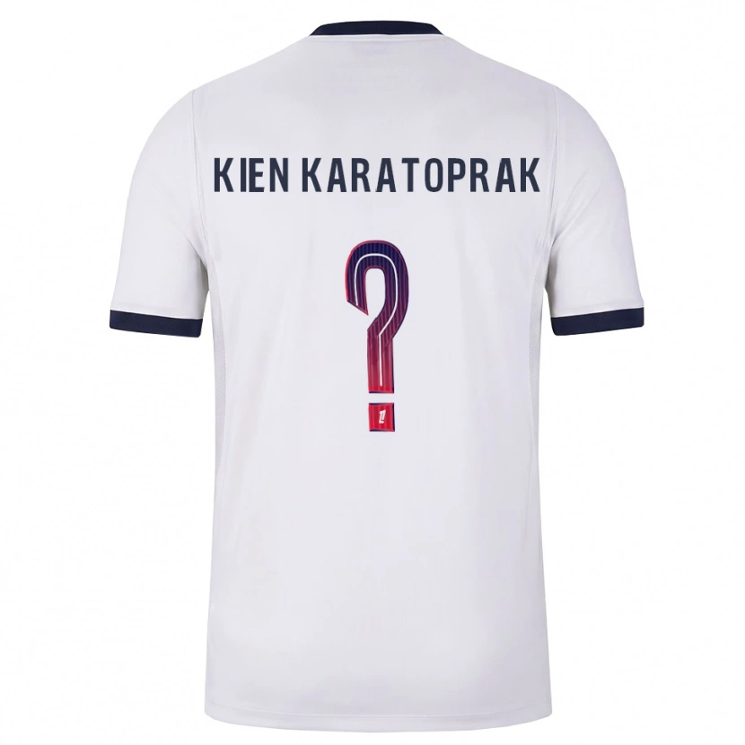 Danxen Mann Kenan Kien Karatoprak #0 Hvit Svart Rød Bortetrøye Drakt Trøye 2026/27 Skjorter T-Skjorte