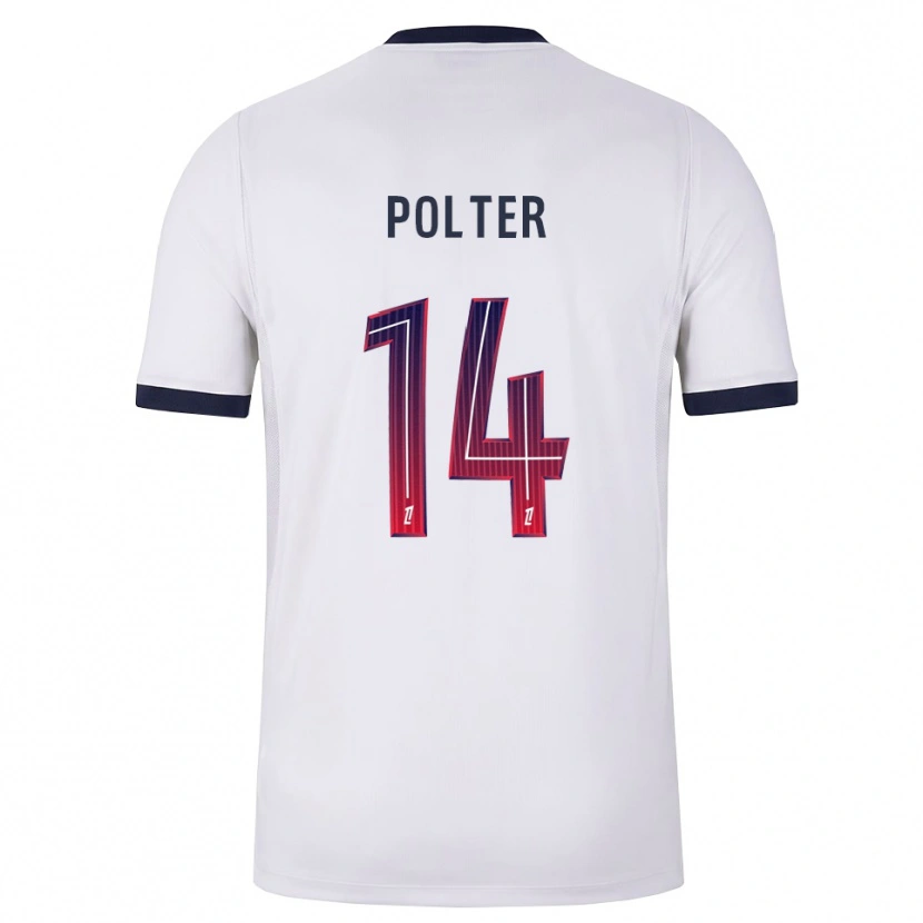 Danxen Mann Ewan Polter #14 Hvit Svart Rød Bortetrøye Drakt Trøye 2026/27 Skjorter T-Skjorte