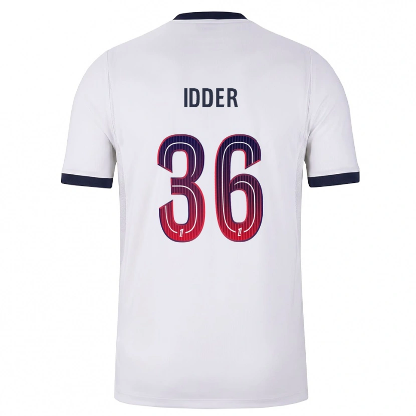 Danxen Mann Younes Idder #36 Hvit Svart Rød Bortetrøye Drakt Trøye 2026/27 Skjorter T-Skjorte