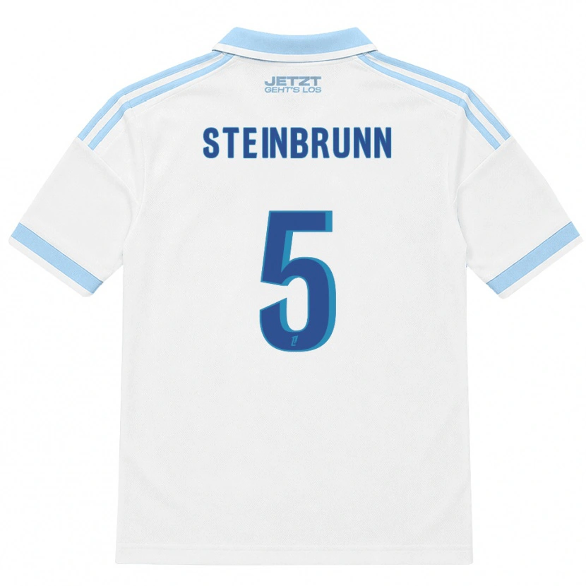 Danxen Mann Théo Steinbrunn #5 Lys Himmelblå Hvit Rød Bortetrøye Drakt Trøye 2026/27 Skjorter T-Skjorte