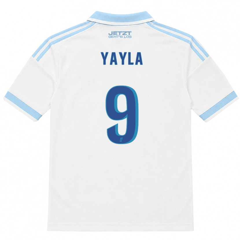 Danxen Mann Ahmet Yayla #9 Lys Himmelblå Hvit Rød Bortetrøye Drakt Trøye 2026/27 Skjorter T-Skjorte