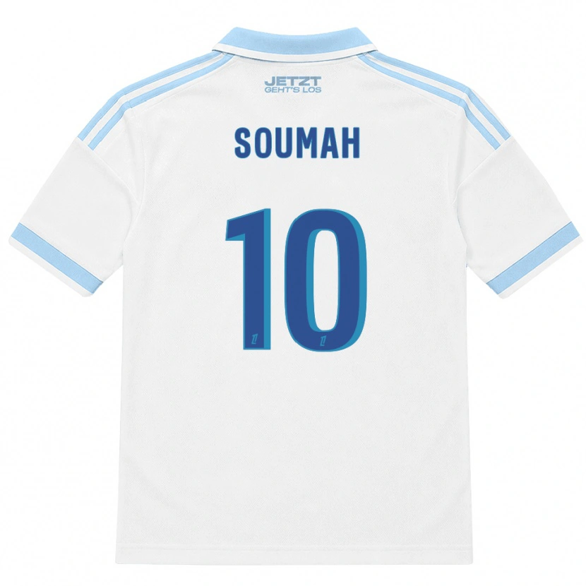 Danxen Mann Mohamed Soumah #10 Lys Himmelblå Hvit Rød Bortetrøye Drakt Trøye 2026/27 Skjorter T-Skjorte
