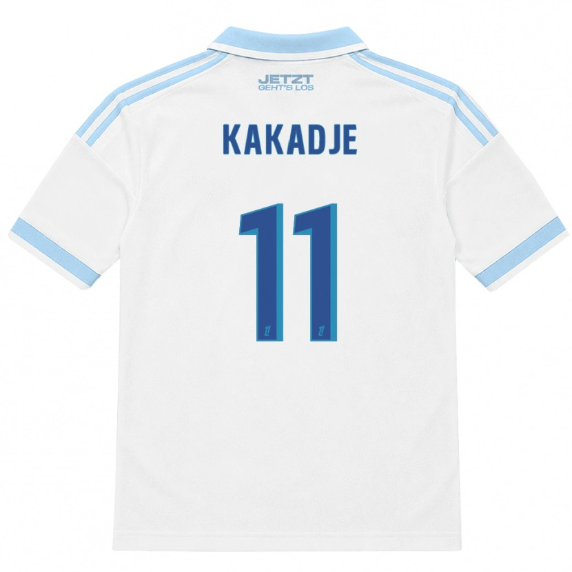 Danxen Mann Dan-Marcel Kakadje #11 Lys Himmelblå Hvit Rød Bortetrøye Drakt Trøye 2026/27 Skjorter T-Skjorte