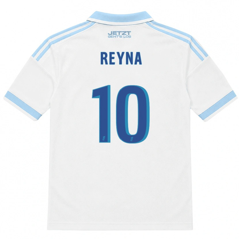 Danxen Mann Giovanni Reyna #10 Lys Himmelblå Hvit Rød Bortetrøye Drakt Trøye 2026/27 Skjorter T-Skjorte