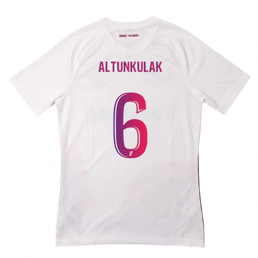 Danxen Mann Selen Altunkulak #6 Hvit Rosa Lilla Bortetrøye Drakt Trøye 2026/27 Skjorter T-Skjorte