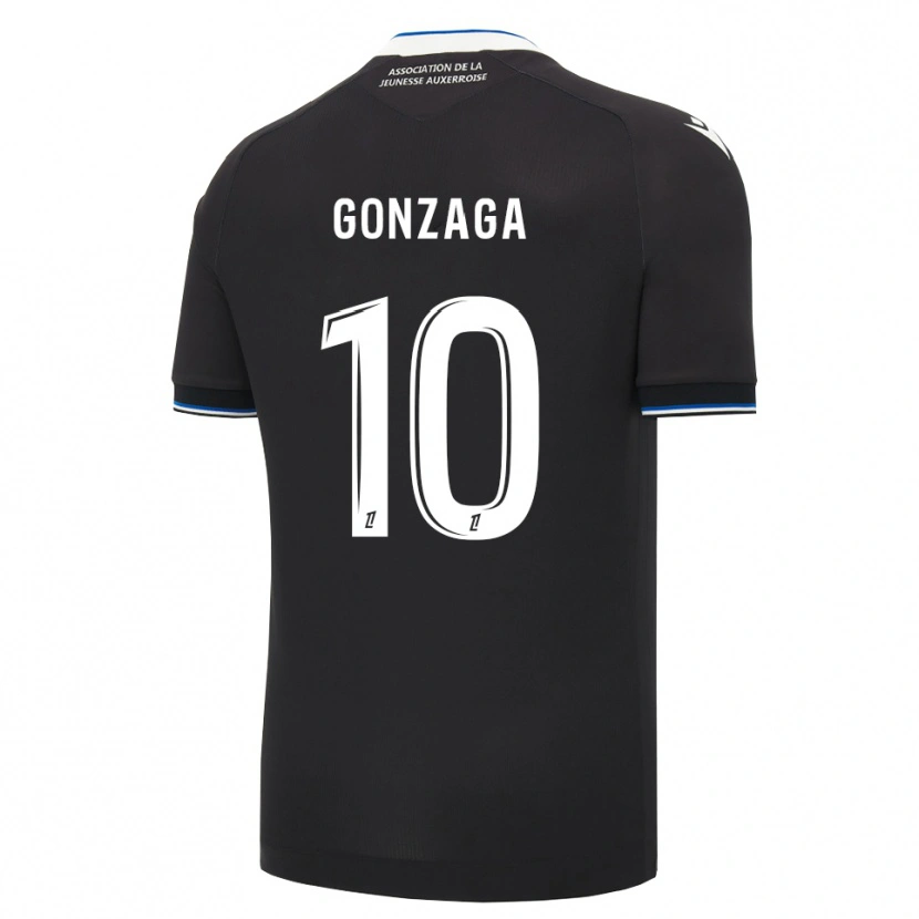 Danxen Mann Jamal Gonzaga #10 Svart Blå Hvit Bortetrøye Drakt Trøye 2026/27 Skjorter T-Skjorte