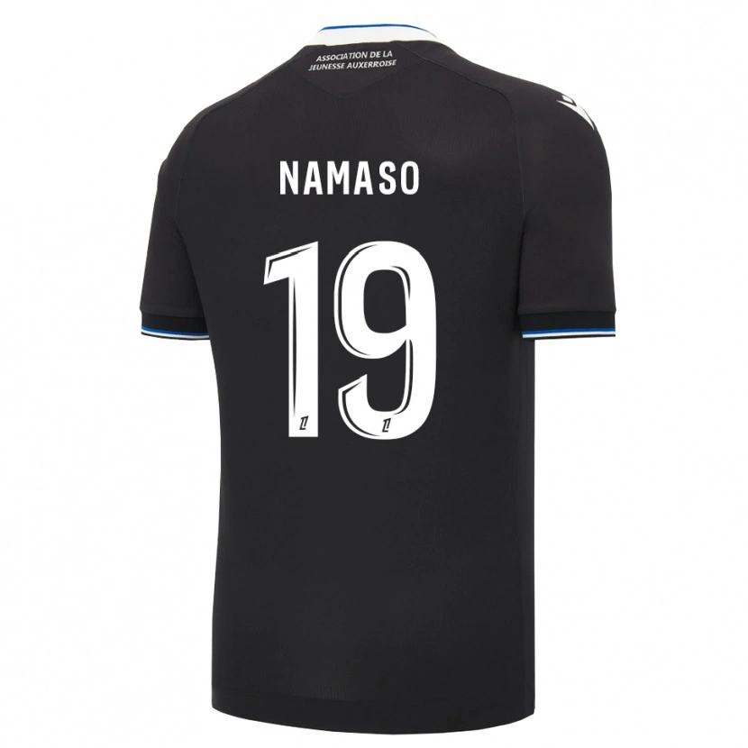 Danxen Mann Danny Namaso #19 Svart Blå Hvit Bortetrøye Drakt Trøye 2026/27 Skjorter T-Skjorte