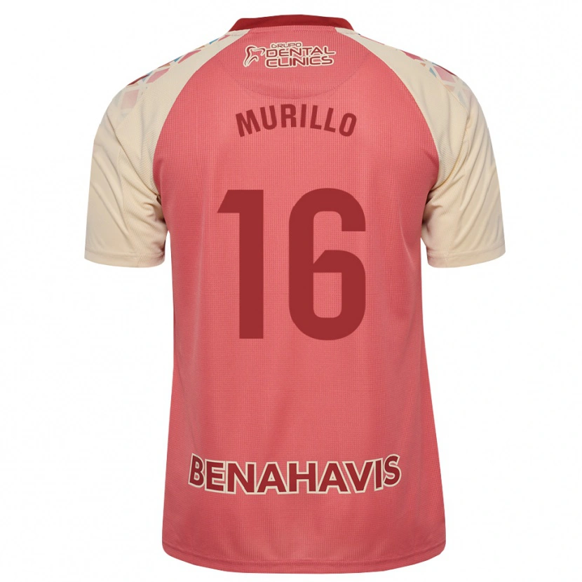 Danxen Mann Diego Murillo #16 Lys Rosa Rød Blå Bortetrøye Drakt Trøye 2026/27 Skjorter T-Skjorte