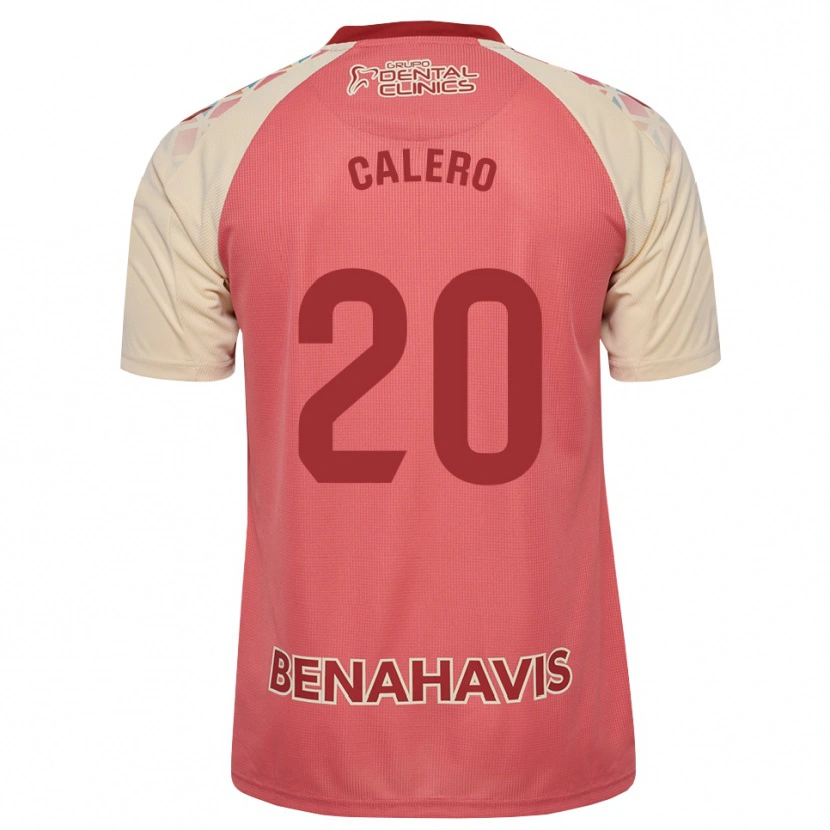 Danxen Mann Fernando Calero #20 Lys Rosa Rød Blå Bortetrøye Drakt Trøye 2026/27 Skjorter T-Skjorte
