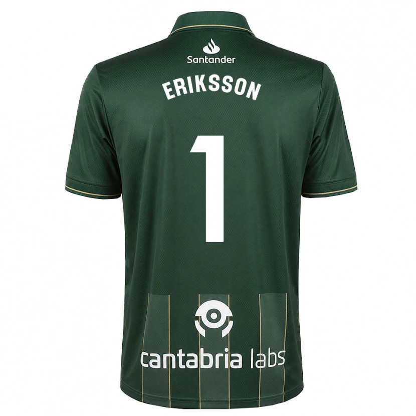 Danxen Mann Simon Eriksson #1 Mørk Skifergrå Hvit Bortetrøye Drakt Trøye 2026/27 Skjorter T-Skjorte