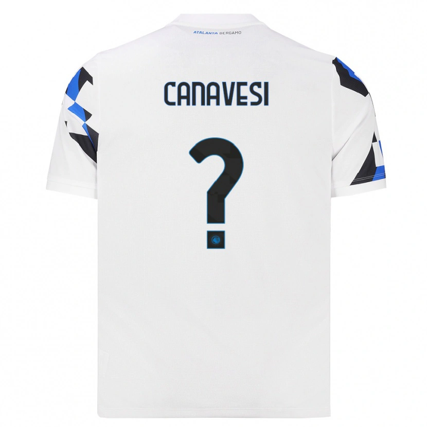 Danxen Mann Daniele Canavesi #0 Hvit Rød Blå Bortetrøye Drakt Trøye 2026/27 Skjorter T-Skjorte