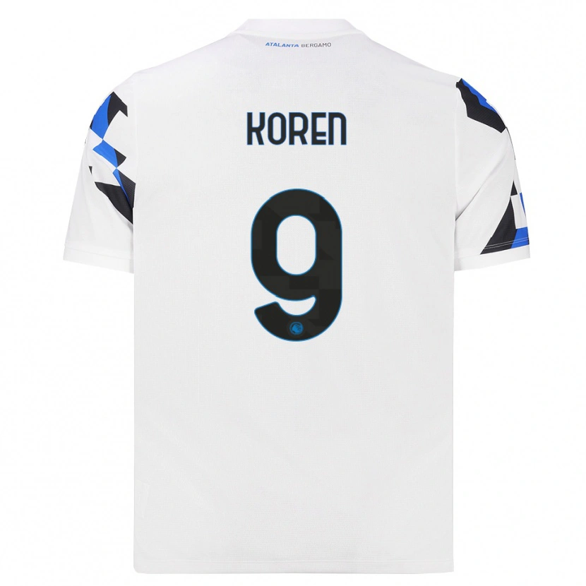 Danxen Mann Vid Koren #9 Hvit Rød Blå Bortetrøye Drakt Trøye 2026/27 Skjorter T-Skjorte