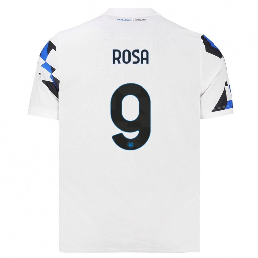 Danxen Mann Alessio Rosa #9 Hvit Rød Blå Bortetrøye Drakt Trøye 2026/27 Skjorter T-Skjorte
