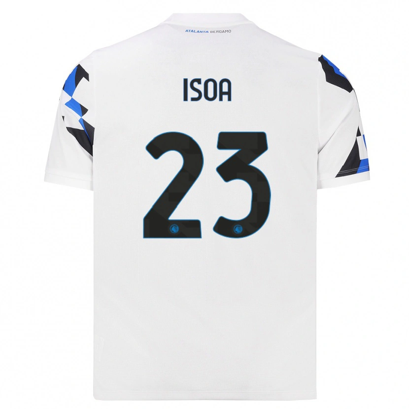 Danxen Mann Isaac Isoa #23 Hvit Rød Blå Bortetrøye Drakt Trøye 2026/27 Skjorter T-Skjorte