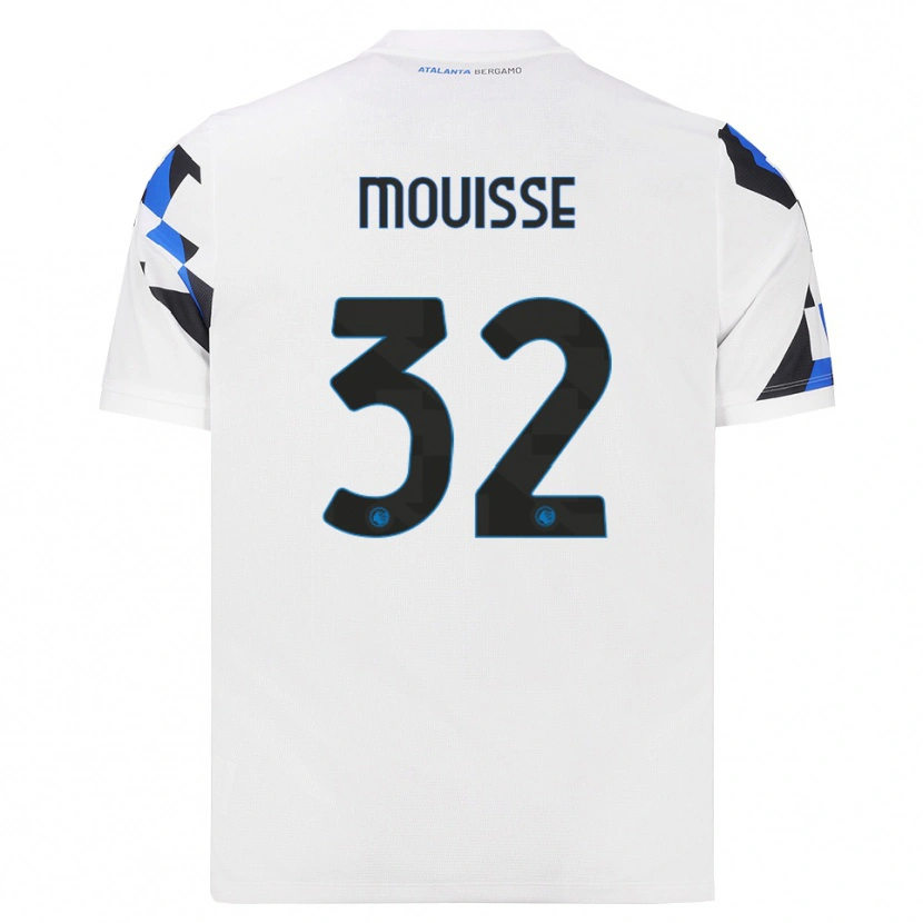 Danxen Mann Samir Mouisse #32 Hvit Rød Blå Bortetrøye Drakt Trøye 2026/27 Skjorter T-Skjorte