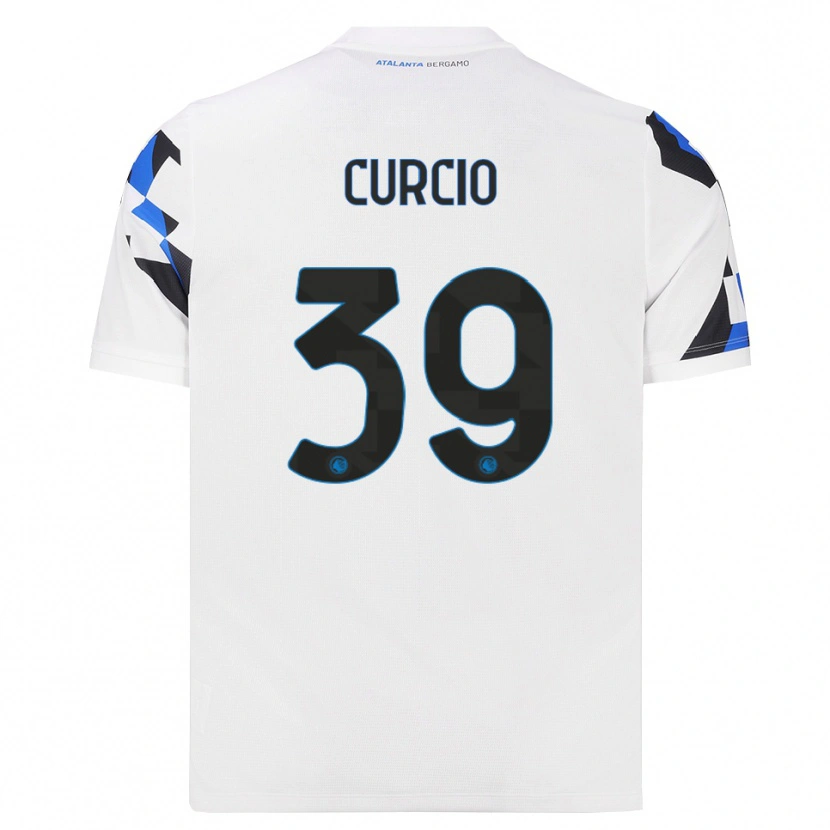 Danxen Mann Daniel Curcio #39 Hvit Rød Blå Bortetrøye Drakt Trøye 2026/27 Skjorter T-Skjorte