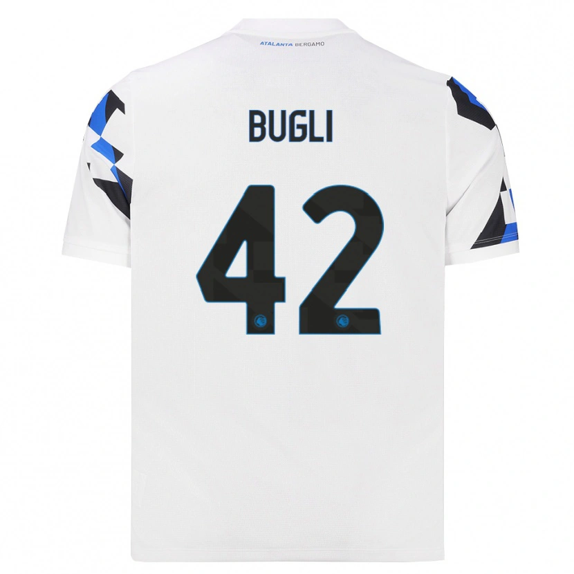 Danxen Mann Gabriel Bugli #42 Hvit Rød Blå Bortetrøye Drakt Trøye 2026/27 Skjorter T-Skjorte