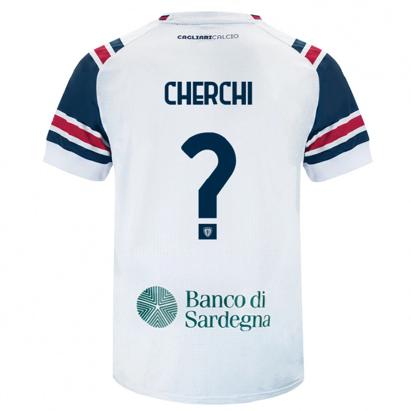 Danxen Mann Filippo Cherchi #0 Hvit Rød Grønn Bortetrøye Drakt Trøye 2026/27 Skjorter T-Skjorte