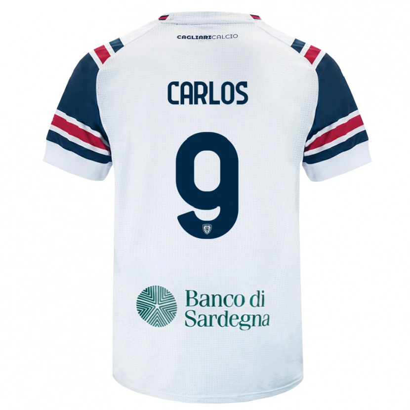 Danxen Mann Kevin Carlos #9 Hvit Rød Grønn Bortetrøye Drakt Trøye 2026/27 Skjorter T-Skjorte