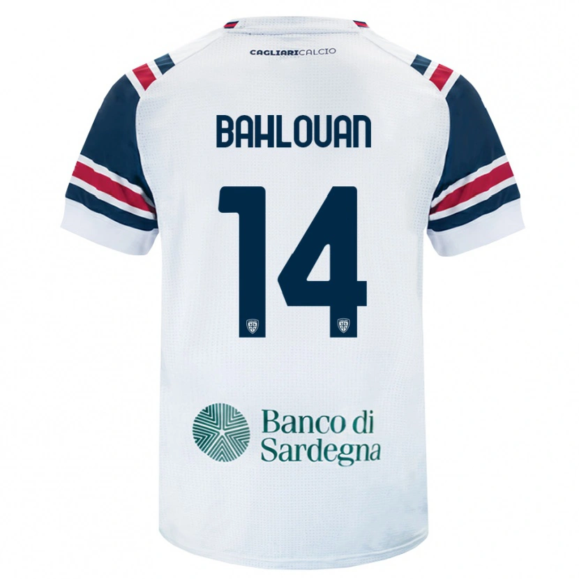 Danxen Mann Amine Bahlouan #14 Hvit Rød Grønn Bortetrøye Drakt Trøye 2026/27 Skjorter T-Skjorte