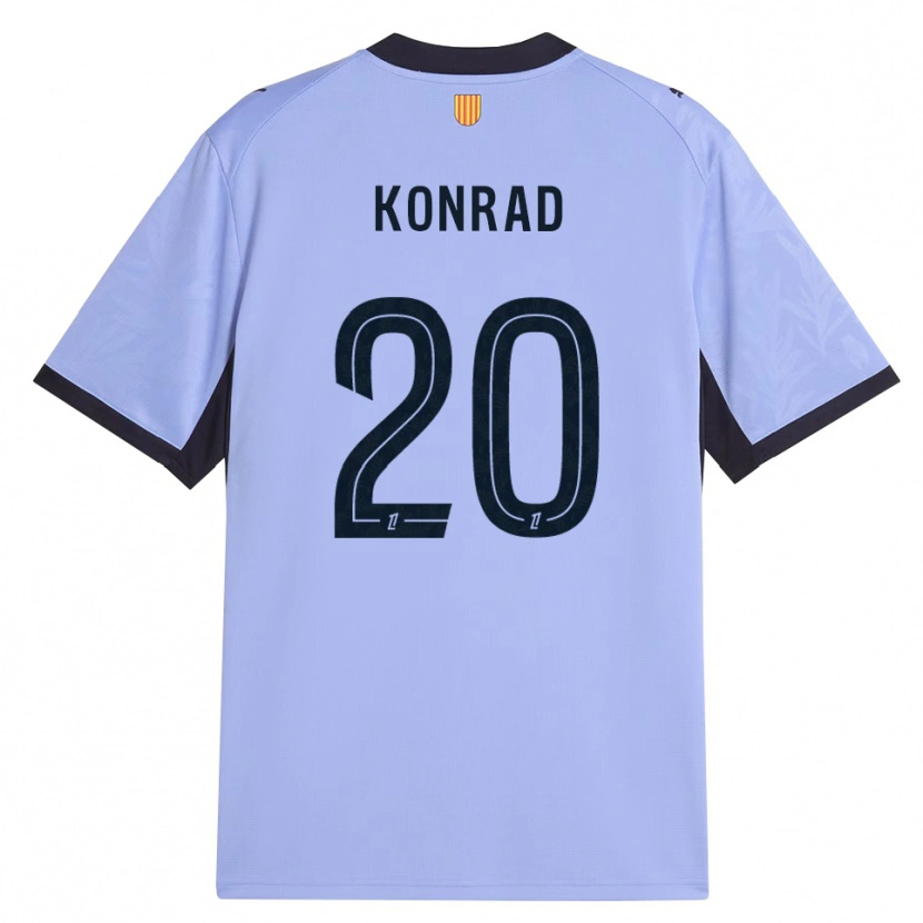Danxen Mann Konrad De La Fuente #20 Lavendel Svart Tredje Sett Drakt Trøye 2026/27 Skjorter T-Skjorte